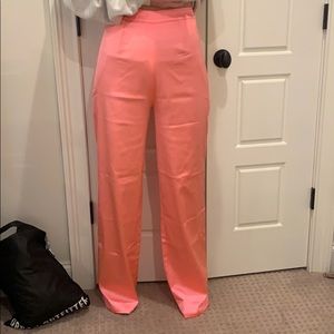 White Fox Bright Pink Pants